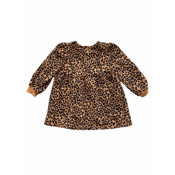 Tucker + Tate Animal Print Sweatshirt Dress Size 12m - Picture 3 of 4